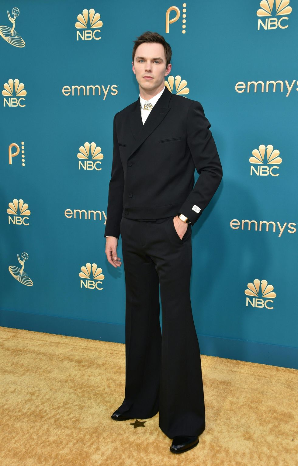 actor-nicholas-hoult-arrives-for-the-74th-emmy-awards-at-news-photo-1663028217