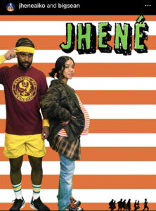 Jhene Aiko and Big Sean as Juno courtesy of Imb.com and Jene Aiko's instagram account