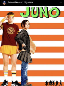 Juno Poster courtesy of Imb.com and Jene Aiko's instagram account