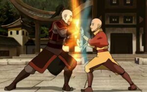Aang and Zuko enemies to friends