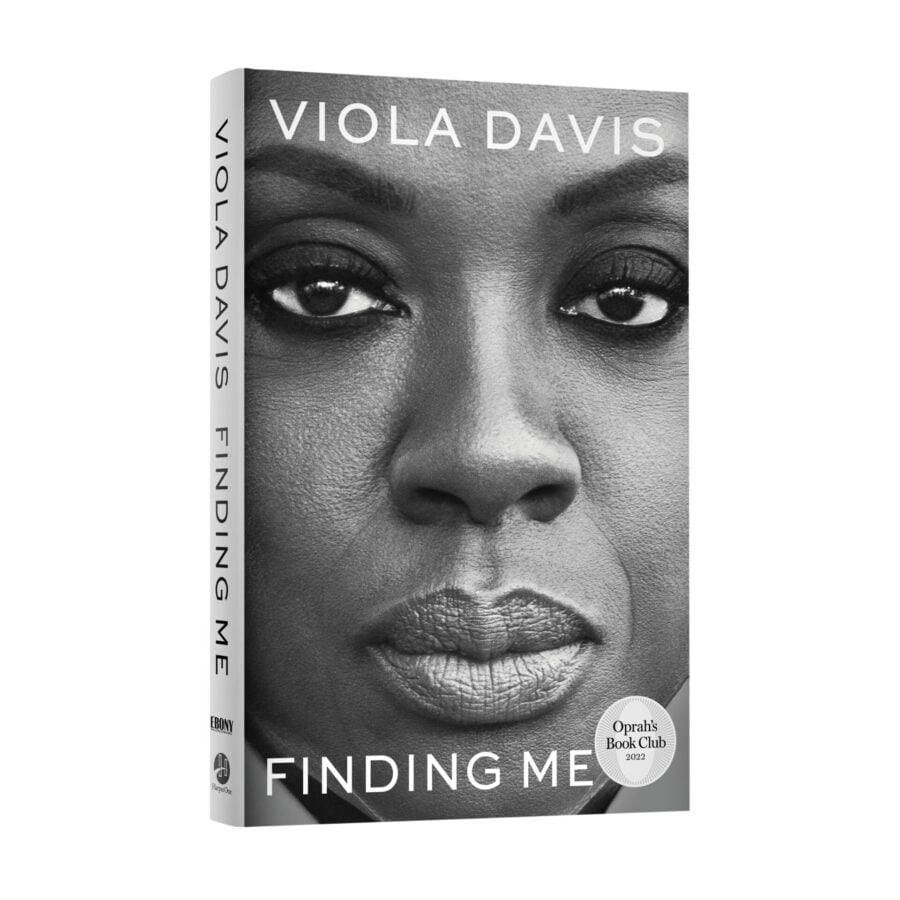 Viola Davis's book entitled Finding me. Image via 
