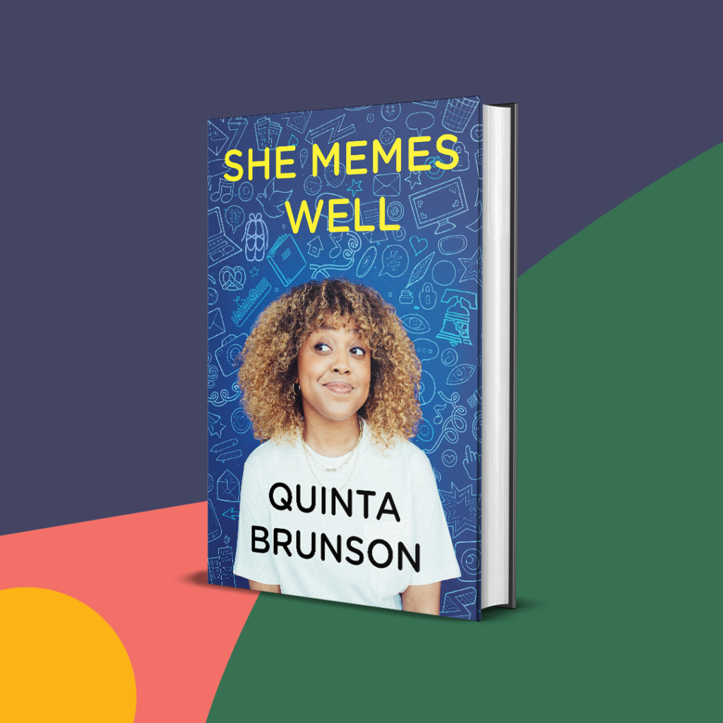 Quinta Brunson's book, She Memes Well via buzzfeed.com