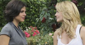 Regina and Emma enemies to friends