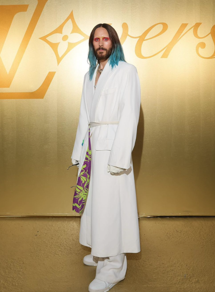 Jared Leto at Louis Vuitton