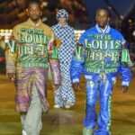 Pusha T and No Malice walking for the Louis Vuitton Menswear Spring Summer 2024 runway show photo credit Dominique Charriau via Getty Images