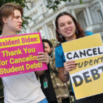 Student Loan Borrowers Celebrate President Biden Cancelling Student Debt And Fight To Start The Fight To Cancel The Next Round