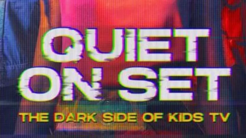 Cover for HBO's new docuseries "Quiet On Set" exposing Dan Schneider and Nickelodeon for its toxic work environment.