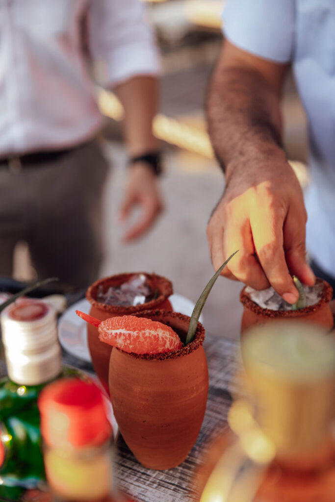 Drinks served The Westin Puerto Vallarta (Credit: Bronwyn Knight)