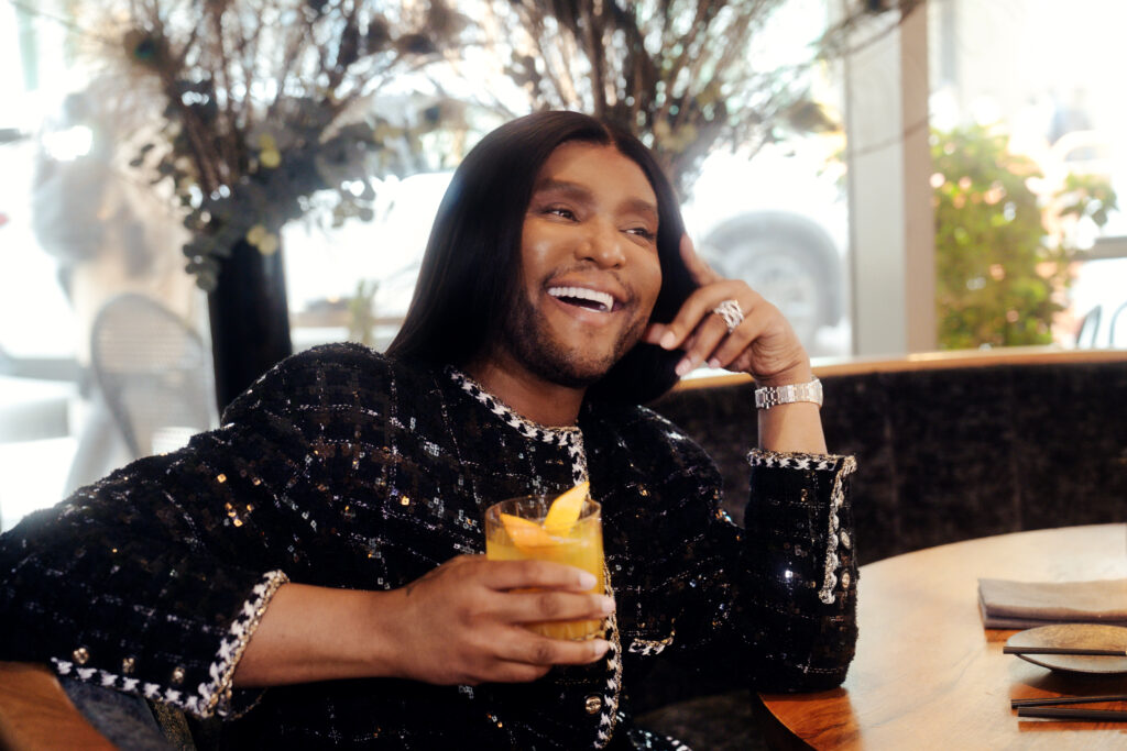 Law Roach 'Luxury on Spring Street' cocktail (Credit: The Dominick Hotel)