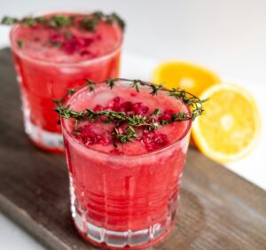 Raspberry mocktails as part of a story on what your favorite drink says about you (Credit: Rirri via Unsplash)