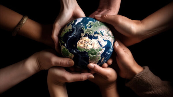 Sustainability hands image (Credit: Adobe Stock)