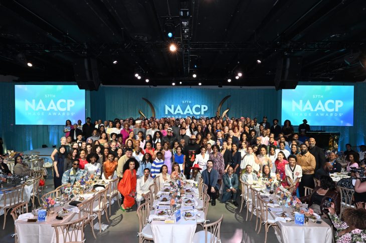 A image of the NAACP Image awards as part of a story about the first NAACP Image Awards. (Credit: Earl Gibson/NAACP)
