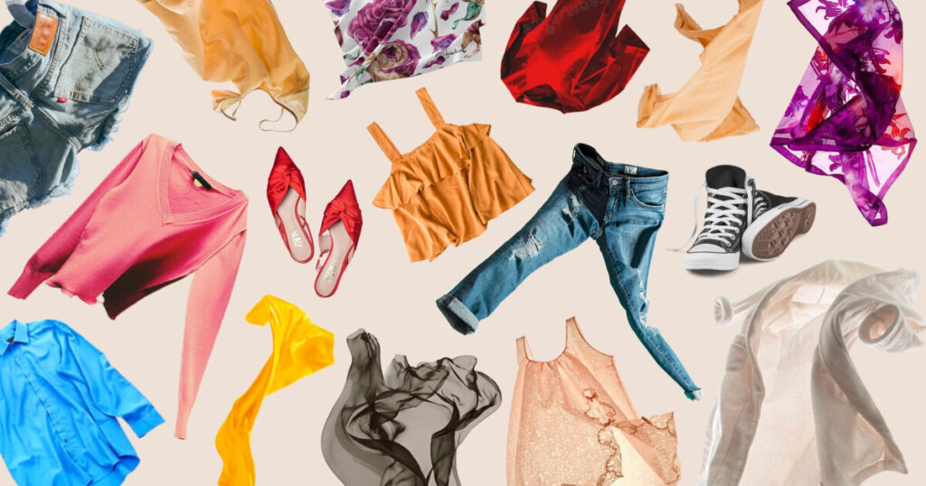 Assortment of clothes as part of a guide on thrifting 101. (Credit: Providence Church West Chester's website)