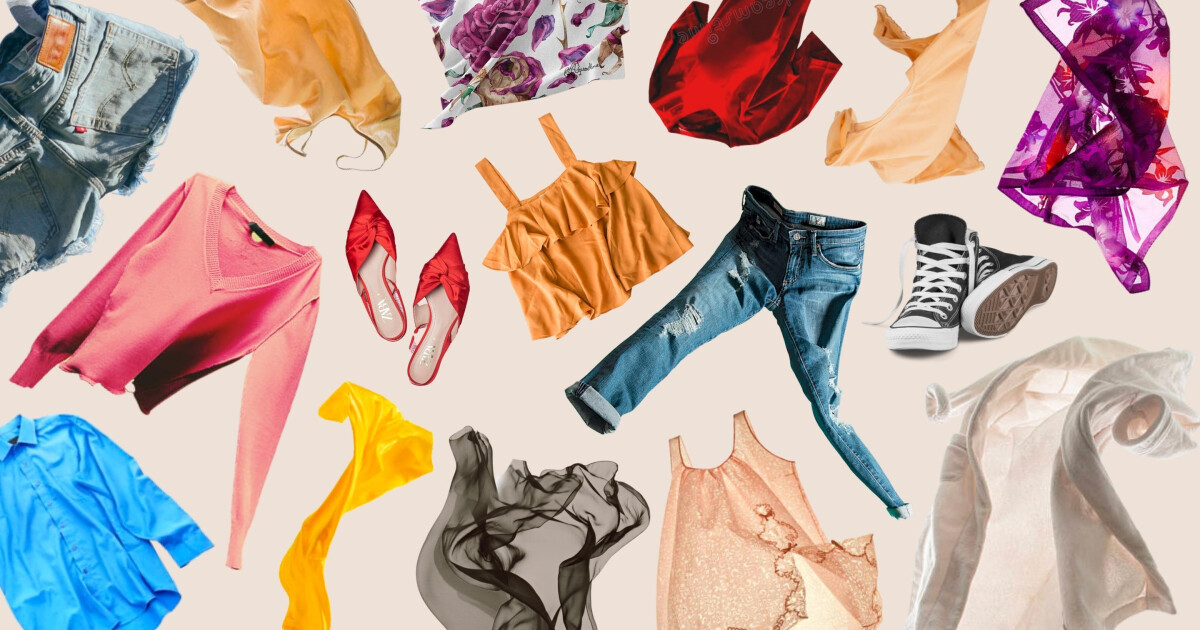 Assortment of clothes as part of a guide on thrifting 101. (Credit: Providence Church West Chester's website)