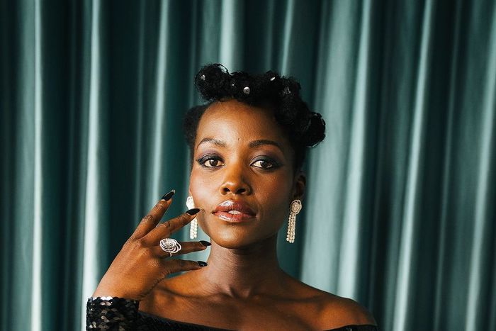 A portrait of Lupita Nyong'o for a story examining her potentially being casted as Helen of Troy. (Credit: Sourced from Pulse Africa | InClub Magazine does not claim ownership over this image.)