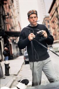John F. Kennedy Jr. as part of a story on Black men influencing his style. (Credit: Getty Images)