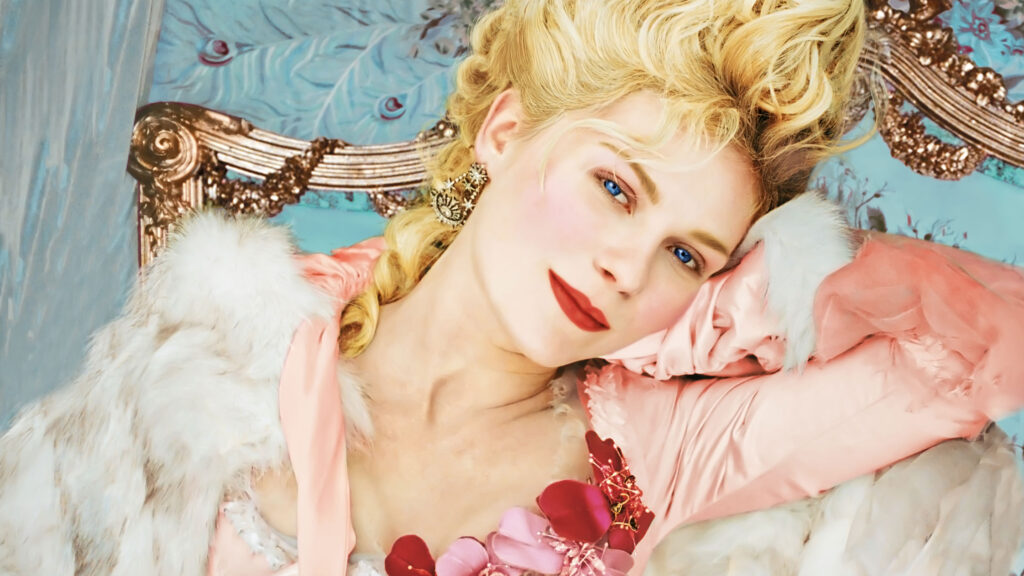 A still image from "Marie Antoinette" (2006) as part of a roundup of