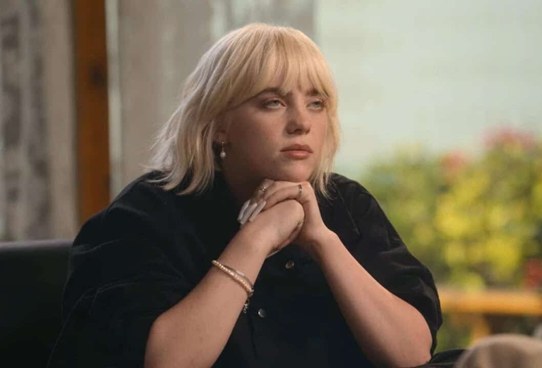 Billie Eilish on a Netflix special as part of a story highlighting Tourette syndrome Awareness Month. (Credit: Netflix | InClub Magazine does not claim ownership of this image.)