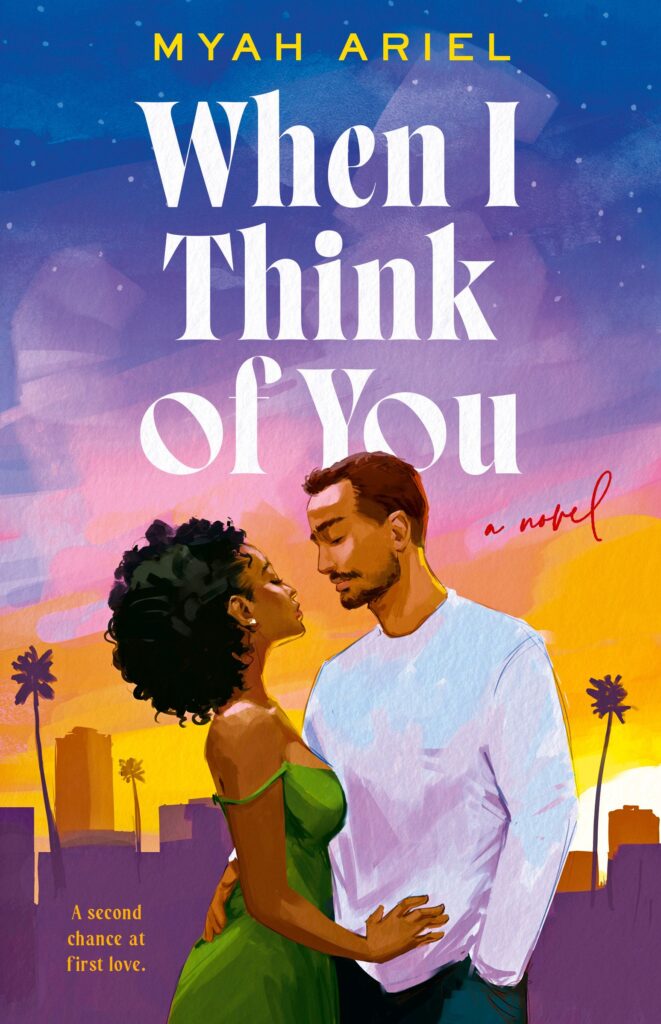 A book cover of "When I Think of You" as part of a roundup of must-read romance books. (Credit: Photography by Jesse Dittmar)