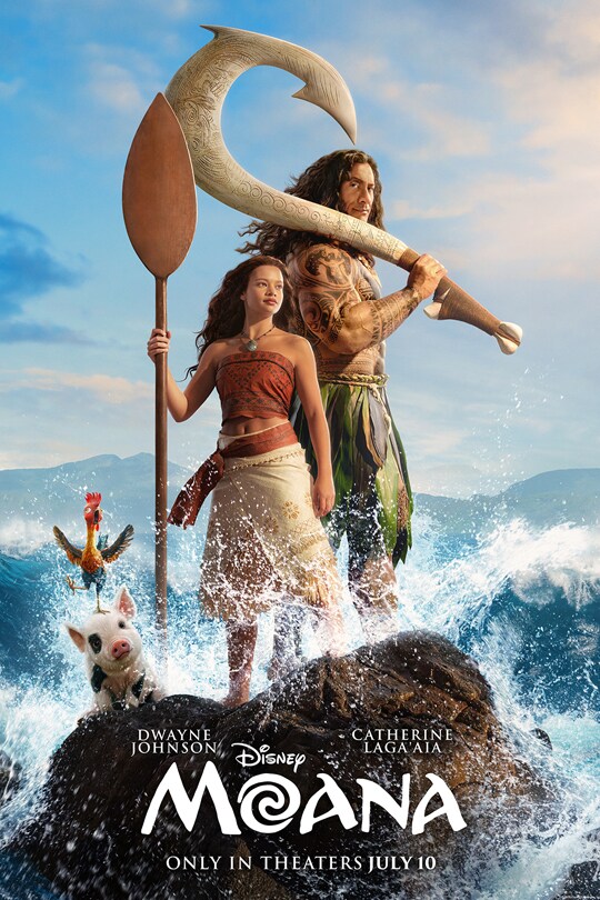 Official poster for "Moana" as part of a film review. (Credit: Disney | InClub Magazine does not claim ownership of this image.)