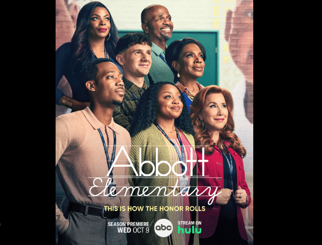 A poster for "Abbott Elementary" as part of a list of 10 iconic shows that are filmed on set. (Credit: Disney | InClub Magazine does not claim ownership of this image.)
